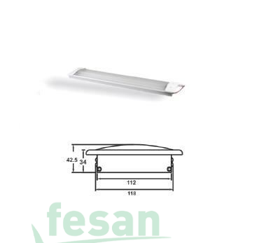 SANEL SFA 2418 24V TAVAN LAMBA 18W TEK AMPÜL