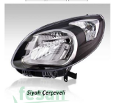 AYFAR 202317 FAR RENAULT KANGOO 2013> SOL MOTORLU SİYAH ÇERÇEVELİ