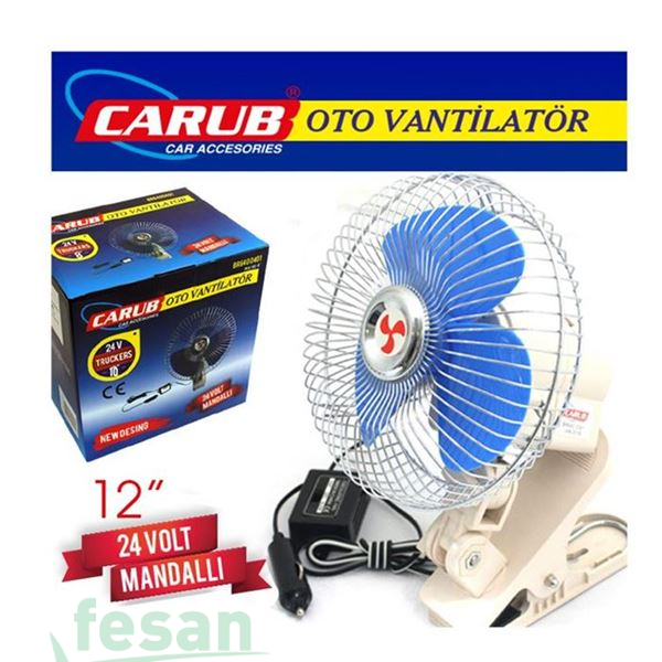 6400405 24V VANTİLATÖR MANDALLI 12İNÇ