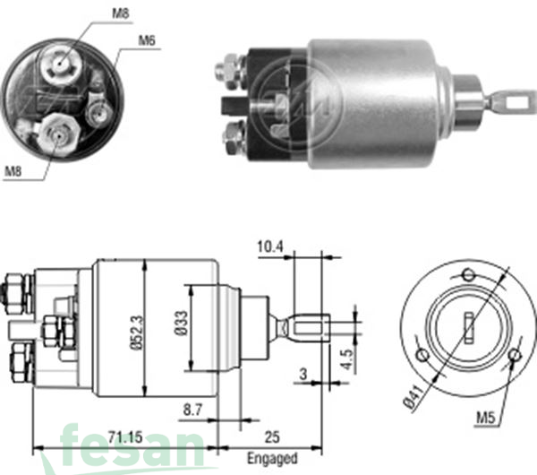 ZM 2371 BOSCH 12V MARŞ OTOMATİĞİ MERCEDES VİTO CLASS-C-CLASS-CLK-CLASS-E-CLASS-SLK-CLASS-VANEO