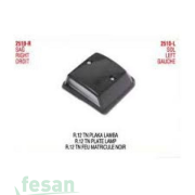 0292C PLAKA LAMBA CAMI SİYAH RENAULT 12