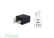 VB 1044 12V MİKRO RÖLE 5F 3K 2BÜYÜK FİŞLİ AES LR 190P
