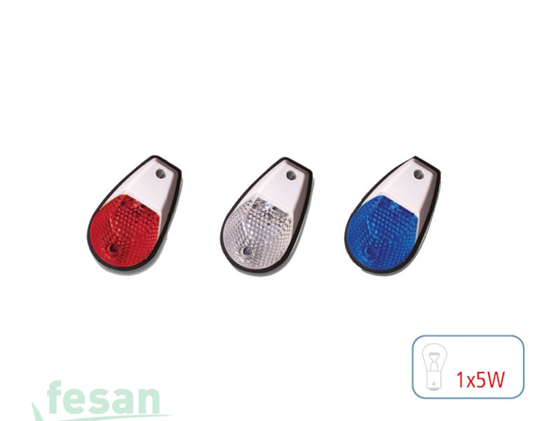 TAS 020B-24 24 V TEPE LAMBASI BÜYÜK LEDLİ BEYAZ 0403 TİP