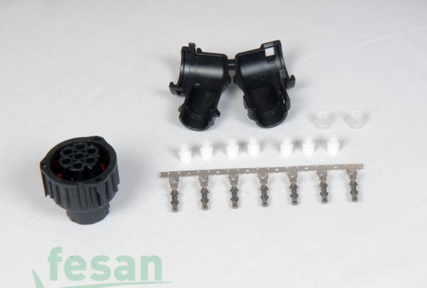 7K006 SOKET STOP 7 PİN KABLOLU MİNİ YUVARLAK FİŞLİ