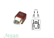 VB 1108 12V RÖLE 4F TOYOTA MİTSUBİSHİ KAHVE