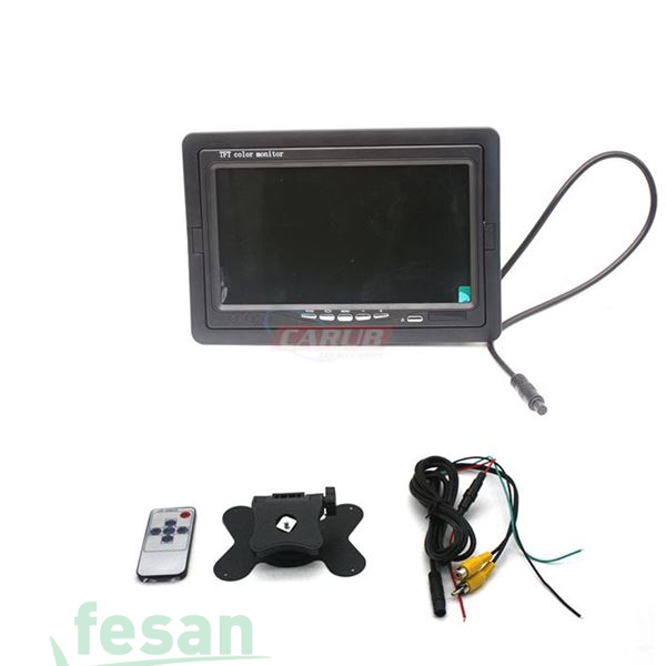 0017001 KAMERA EKRAN MONİTÖR U KUMANDA 7INC AYAKLI