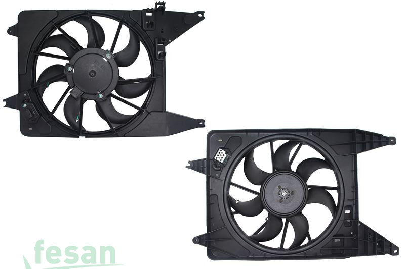 WWF 7076 12V FAN MOTORU DACİA LOGAN DOKKER SANDERO 1.5 DCİ EURO5