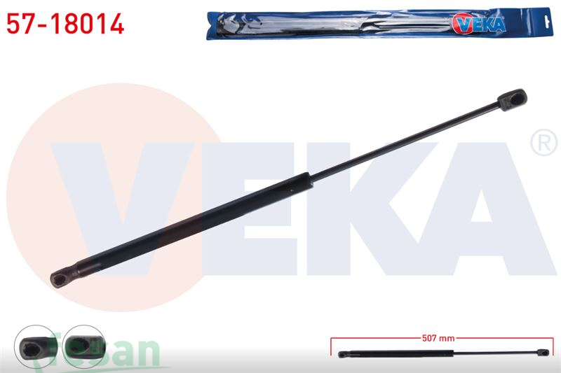 57-18014 AMORTİSÖR BAGAJ FİAT STİLO 2001-2010 507MM/380N