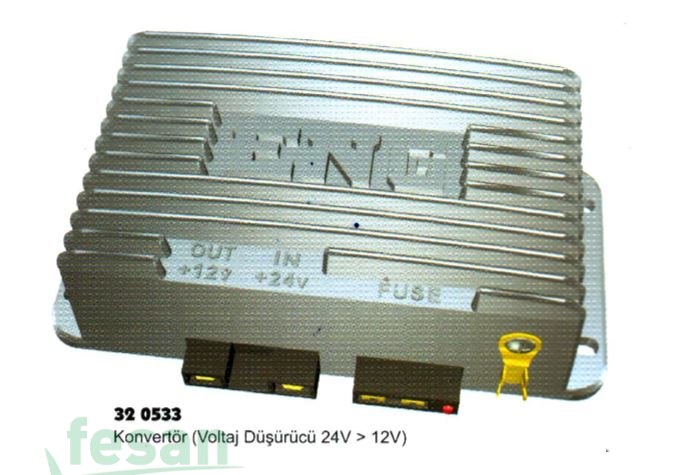 ENG 320533 24V-12V KONVERTÖR 10 AHM ELO 208.351.005