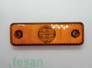 TAS 022S 12V SİDE MARKER LEDLİ BRAKETSİZ SARI 4LED