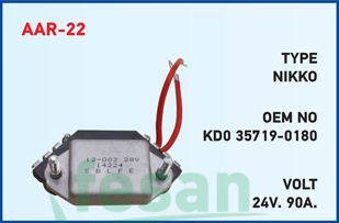 AAR22 ŞARJ KÖNJEKTÖR KOMATSU GD675 NI