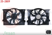 25-2809 12V FAN MOTORU MERCEDES E200-E200CDI E220CDI-E240-E320-E350 2002-2008 CLS 350 2004-2011