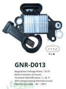 GENON GNR D013 DELCO 12V KONJEKTÖR DAEWOO SSANGYONG KA 814