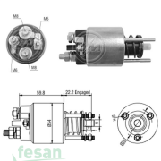 ZM 3396 MARELLİ 12V MARŞ OTOMATİĞİ BMW YM ÇATAL UCU PLASTİK