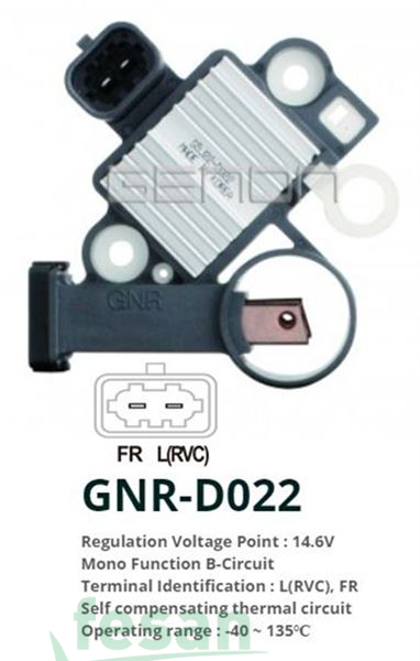 GENON GNR D022 DELCO 12V KONJEKTÖR OPEL İNSİGNİA