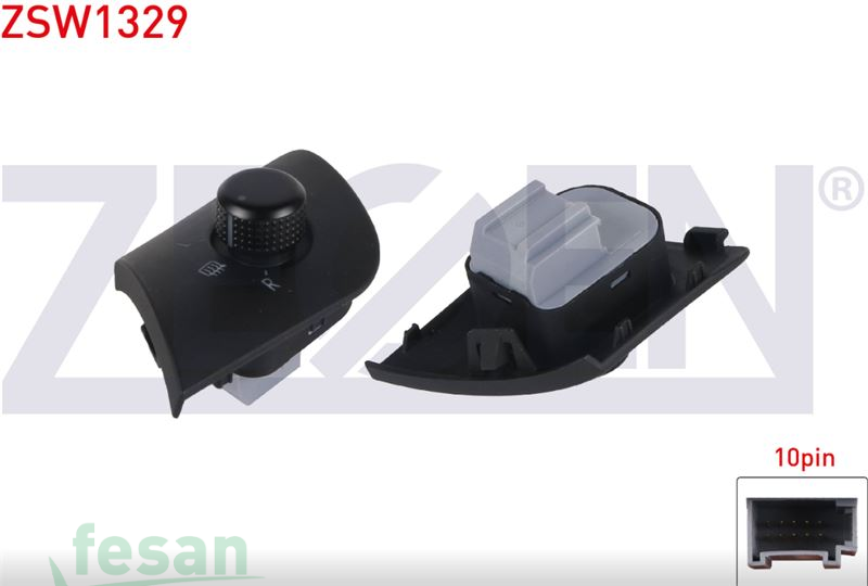 ZSW1329 AYNA KUMANDA DÜĞMESİ SKODA FABİA I 10F FABİA 2000 2008