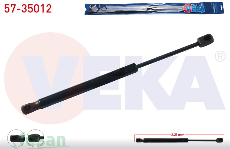 57-35012 AMORTİSÖR BAGAJ RENAULT MEGANE II 4 KAPI 2002-2008 342MM/350N