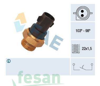 FAE 37290 FAN MÜŞÜRÜ FORD ESCORT IV V VI FİESTA 2F YUVARLAK SOKET VALEO 819785