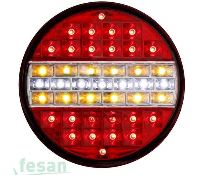 201309GV 24V STOP LAMBA LEDLİ HAMBURGER 4 FONKSİYONLU GERİVİTESLİ