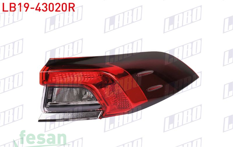 LB19-43020R STOP LAMBASI TOYOTA COROLLA DIŞ SAĞ 2019-2021