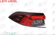 LB19-43020L STOP LAMBASI TOYOTA COROLLA DIŞ SOL 2019-2021