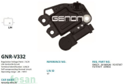 GENON GNR V332 VALEO 12V KONJEKTÖR RENAULT CLIO MEGANE TALISMAN OPEL VİVARO TRAFİC