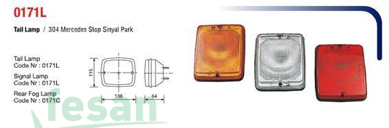 0171C STOP CAMI M23 0304 MERCEDES KIRMIZI FARBA SI DA VAR