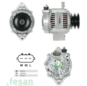 N.DENSO DLA2966 12V ALTERNATÖR CATERPILLER 416C 426C 436C 935C 939C LOADER PERKINS FORKLİFT 90AHM 2 AYAK