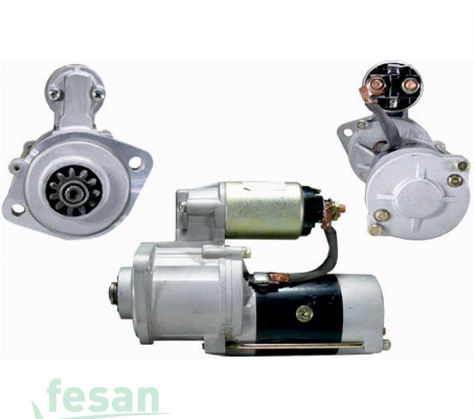 STR 6023 MİTSUBİSHİ 12V MARŞ MOTORU NİSSAN MOTORLU FORKLİFT ED30 İŞ MAKİNASI 11DİŞ 2KW