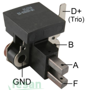 MOBİLETRON VR H2009 55 MİTSUBİSHİ 24V KONJEKTÖR KOMATSU