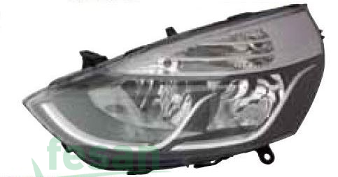 AYFAR 202321 FAR RENAULT CLIO IV HATCHBACK GRANDTOUR 2012-2020 SOL MOTORLU KROM ÇERÇEVELİ