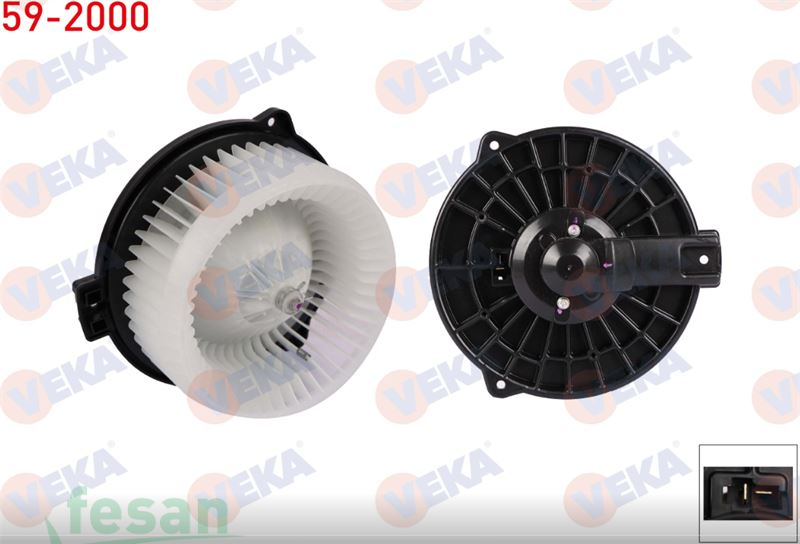 59-2000 12V KALORİFER MOTORU HONDA CRV 2001-2006 VII