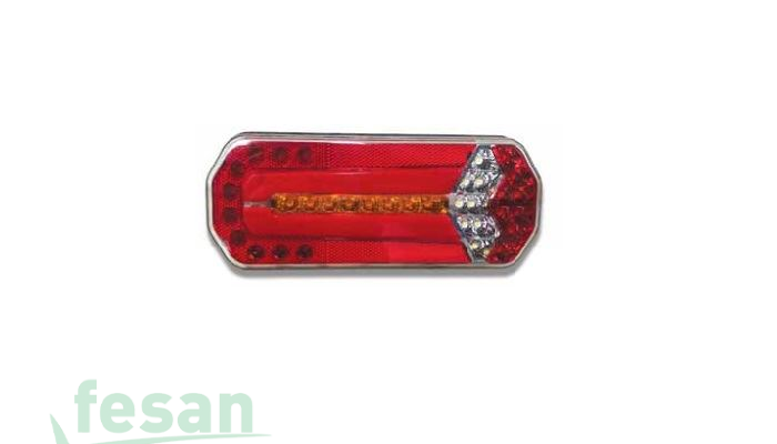 CERKEZ UNVR 930 12-24V STOP LED MULTİFONKSİYONLU PLAKASIZ