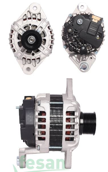 VALEO DLA1702 12V ALTERNATÖR HYUNDAI EKSKAVATÖR R140LC9D R210LC R30LC7 90AHM L UÇ 3AYAK TIRTIRLI KASNAK