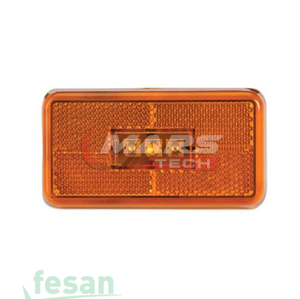 MARS 621340 YAN İŞARET LAMBA VOLVO SCANİA SARI 3LED LED AMPÜL 2002>