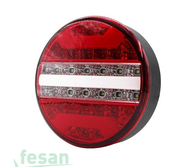 202110 12V STOP LAMBA LEDLİ HAMBURGER 4 FONKSİYONLU NEON