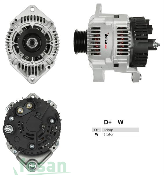 VALEO DLA844 12V ALTERNATÖR RENAULT CLİO MEGANE CLİO KANGOO KLİMALI 110AHM 1996-2003