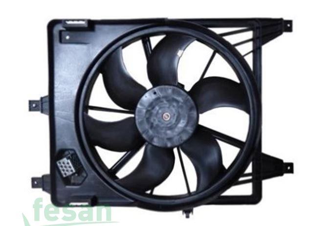 WWF 7070 12V FAN MOTORU DACİA LOGAN 2004-2012 SANDERO 2008-2013
