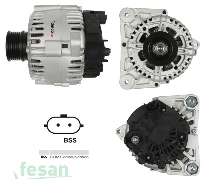 VALEO DLA846 12V ALTERNATÖR RENAULT GRAND SCENIC KANGOO MEGANE MODUS CLIO 2007 > 120AHM