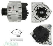 VALEO DLA846 12V ALTERNATÖR RENAULT GRAND SCENIC KANGOO MEGANE MODUS CLIO 2007 > 120AHM