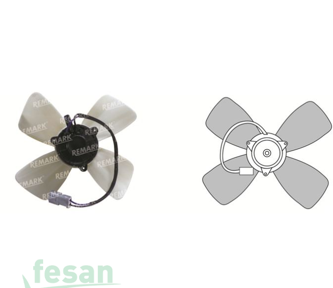 RFM 6000 24V FAN MOTORU CATERPİLLER KLİMA