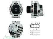 ALT 383 BOSCH 24V ŞARJ DİNAMOSU SCANIA PGRT 2005 YM 110AHM