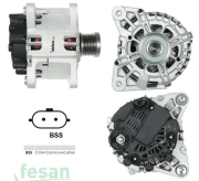 VALEO DLA8410 12V ALTERNATÖR RENAULT CLİO CAPTUR SMART FORFOUR DACİA DOKKER DUSTER LODGY SANDERO 120AHM LIN2-C UC