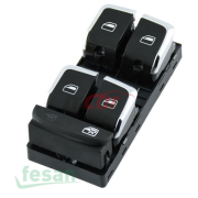 AN1508C ANAHTAR CAM İND/KAL AUDI KROM L 10F 2008>
