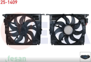 25-1409 12V FAN MOTORU BMW 5SERİ F10 5.20D 5.25D 5.30D 2010 7SERİ F01 F02 F03 F04 7.30D 7.50İ 2009 TEKLİ 850W