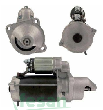 UMM 3162 BOSCH 24V MARŞ MOTORU MERCEDES UNUMOG 9DİŞ 4KW 609D 611D YM MIKNATIS GÖVDE