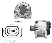 VALEO DLA8712 12V ALTERNATÖR RENAULT MEGANE CAPTUR CLIO FLUENCE COM UC 2010> 180AHM