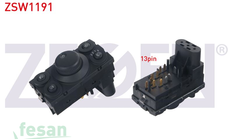 ZSW1191 FAR ANAHTARI OPEL VECTRA C 2002-2008 13F YÜKSEKLİK AYARLI