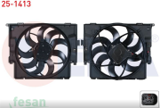 25-1413 12V FAN MOTORU BMW 3SERİ F30 3.16 3.18 3.20D XDRİVE 3.20İ 3.28İ 2011 1SERİ F20 F21 1.16İ 1.18İ