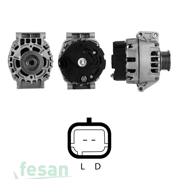 CA1484IR VALEO 12V ŞARJ DİNAMOSU DACİA 1.4 1.6 NİSSAN 1.4 1.6 RENAULT 1.4 1.6 75AHM